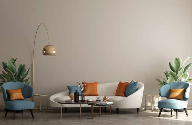 Modern Boho living room