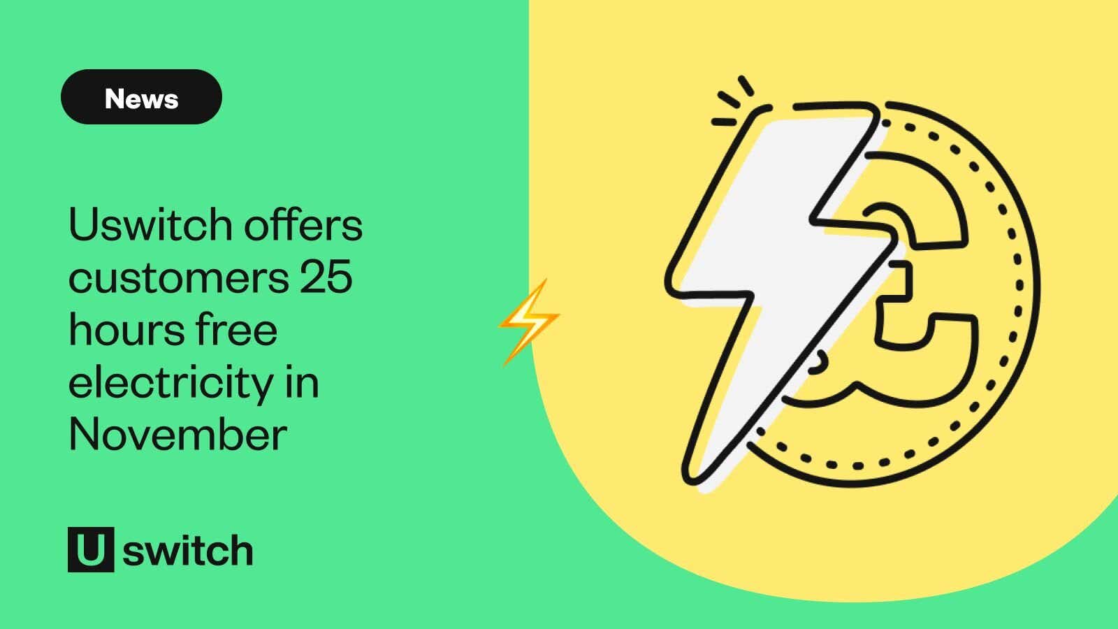 25 hours of free electricity