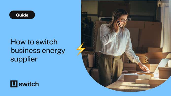 Businesswoman on phone switching business energy