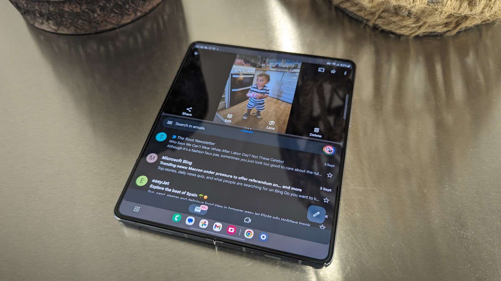 Galaxy Fold 5 Multtasking