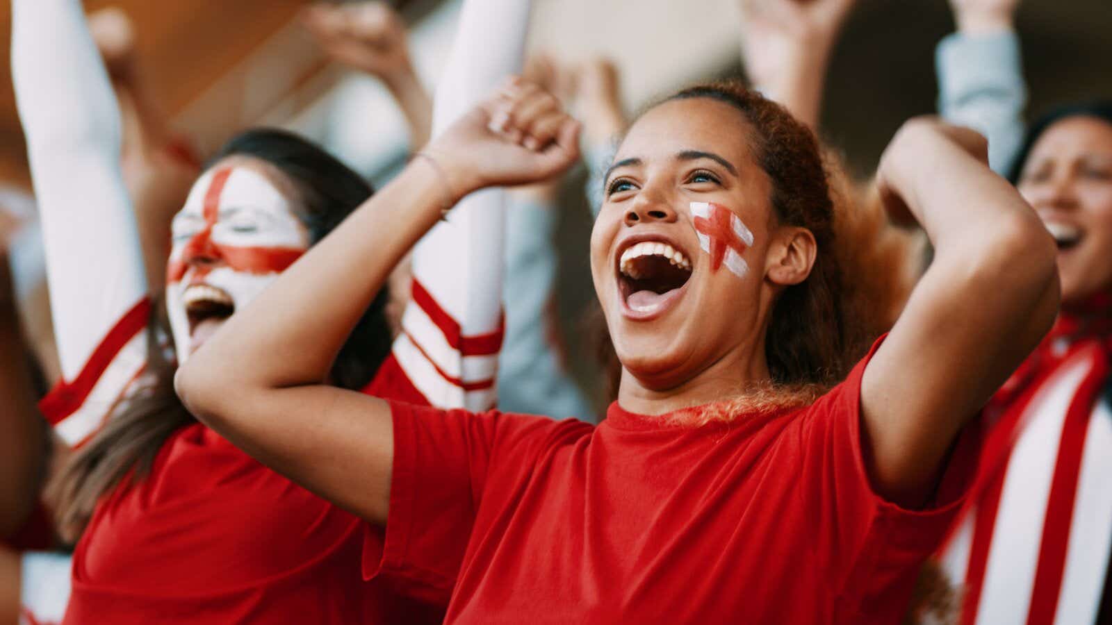 women's football fans