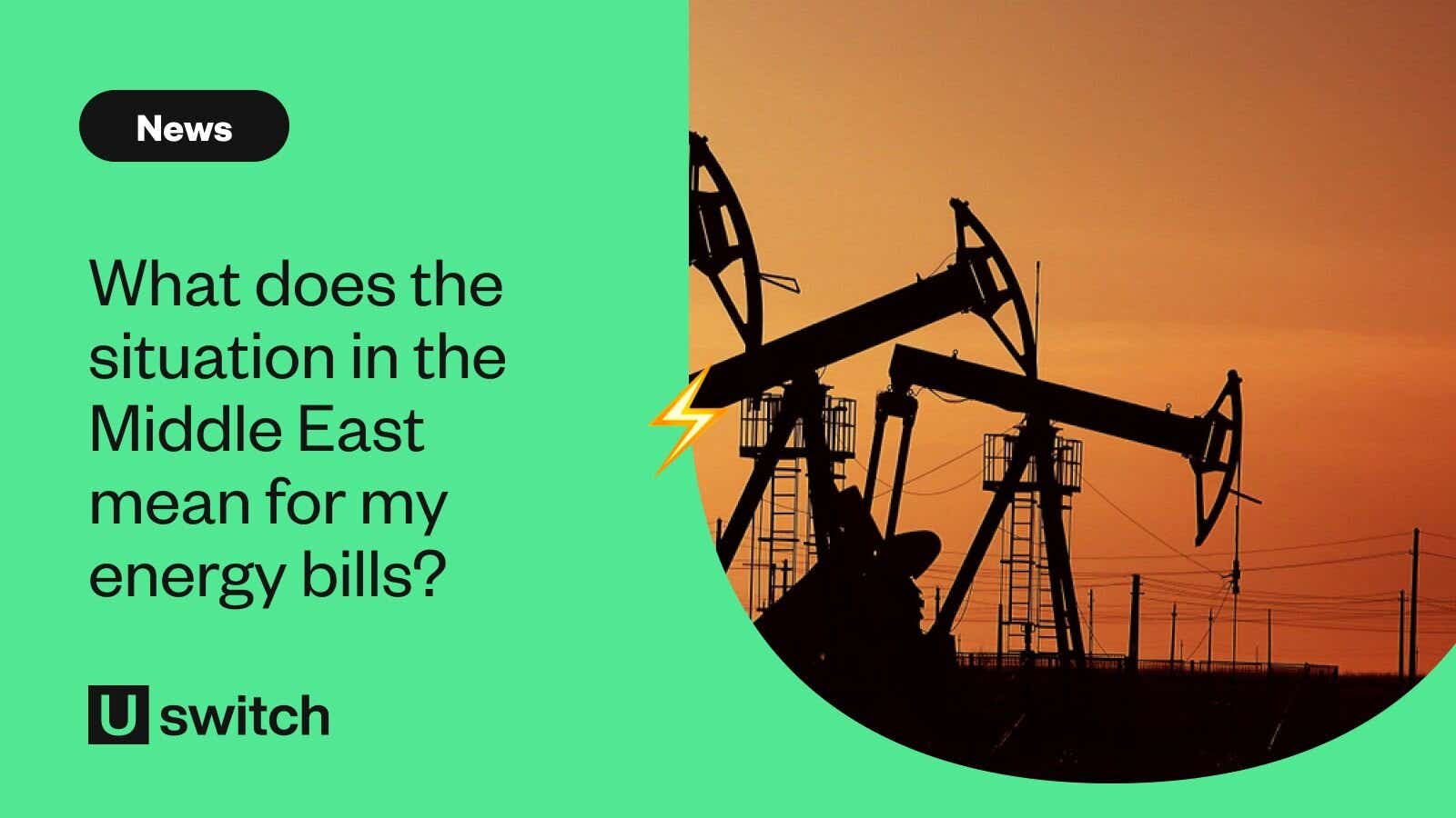 Oil pump in the Middle East