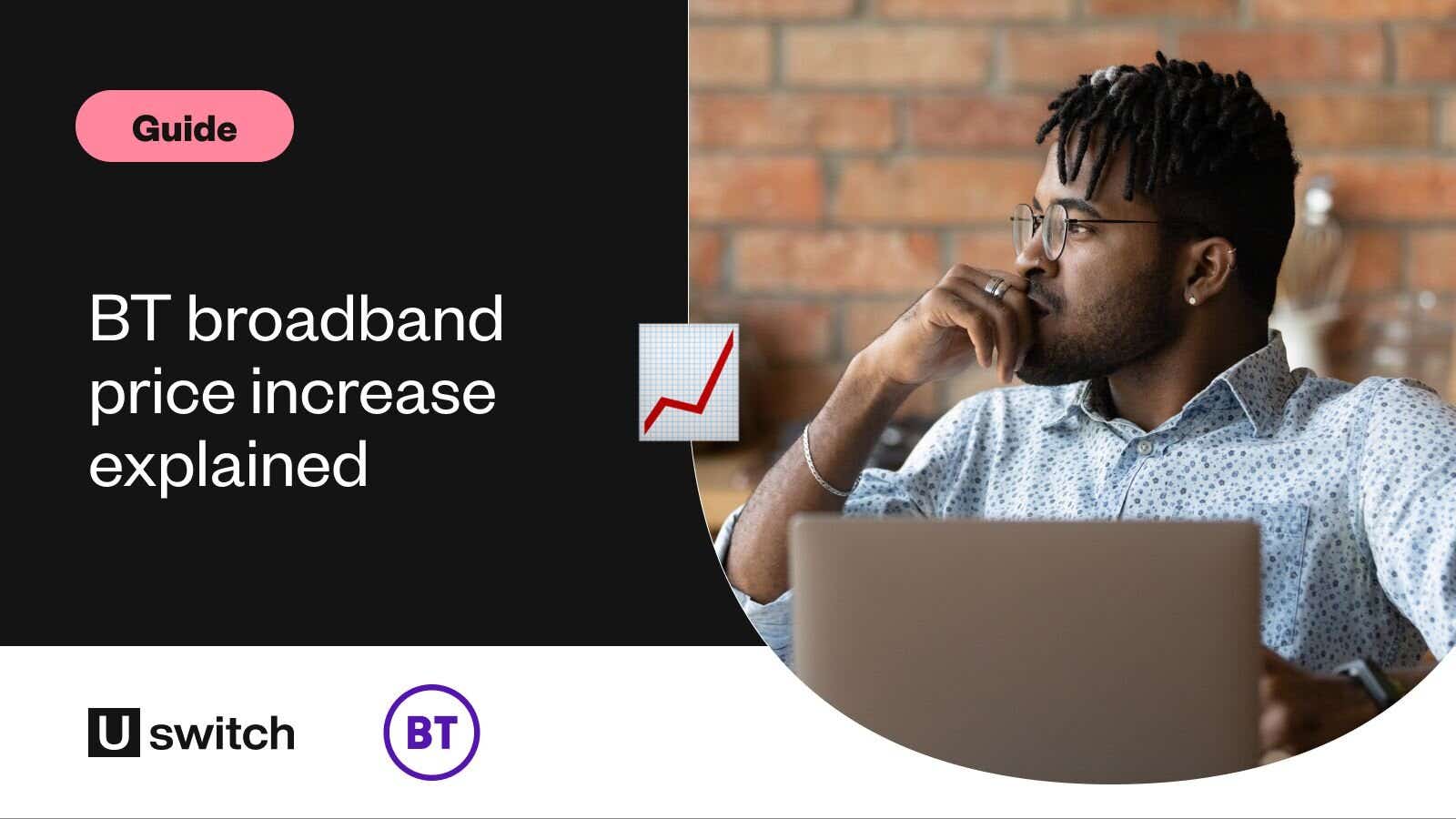 Man thinking about bills with laptop