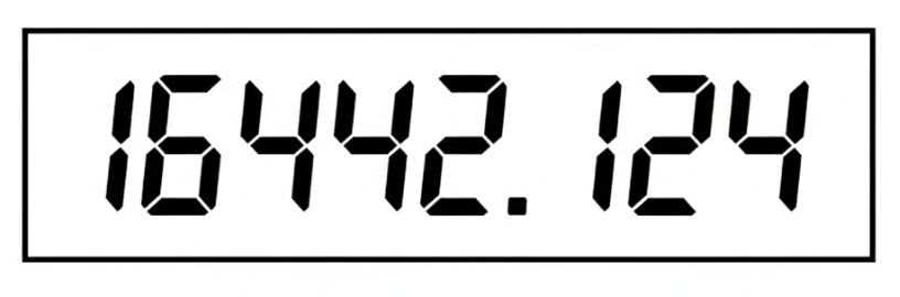 Digital metric meter example