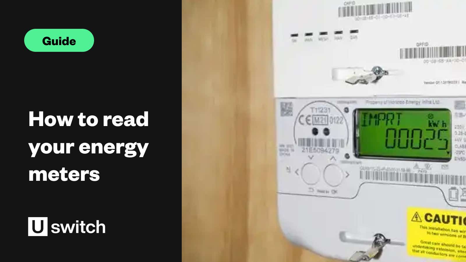 How to read your energy meters