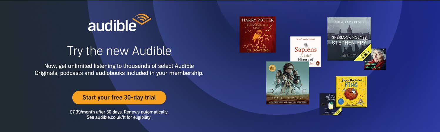 Amazon Audible banner