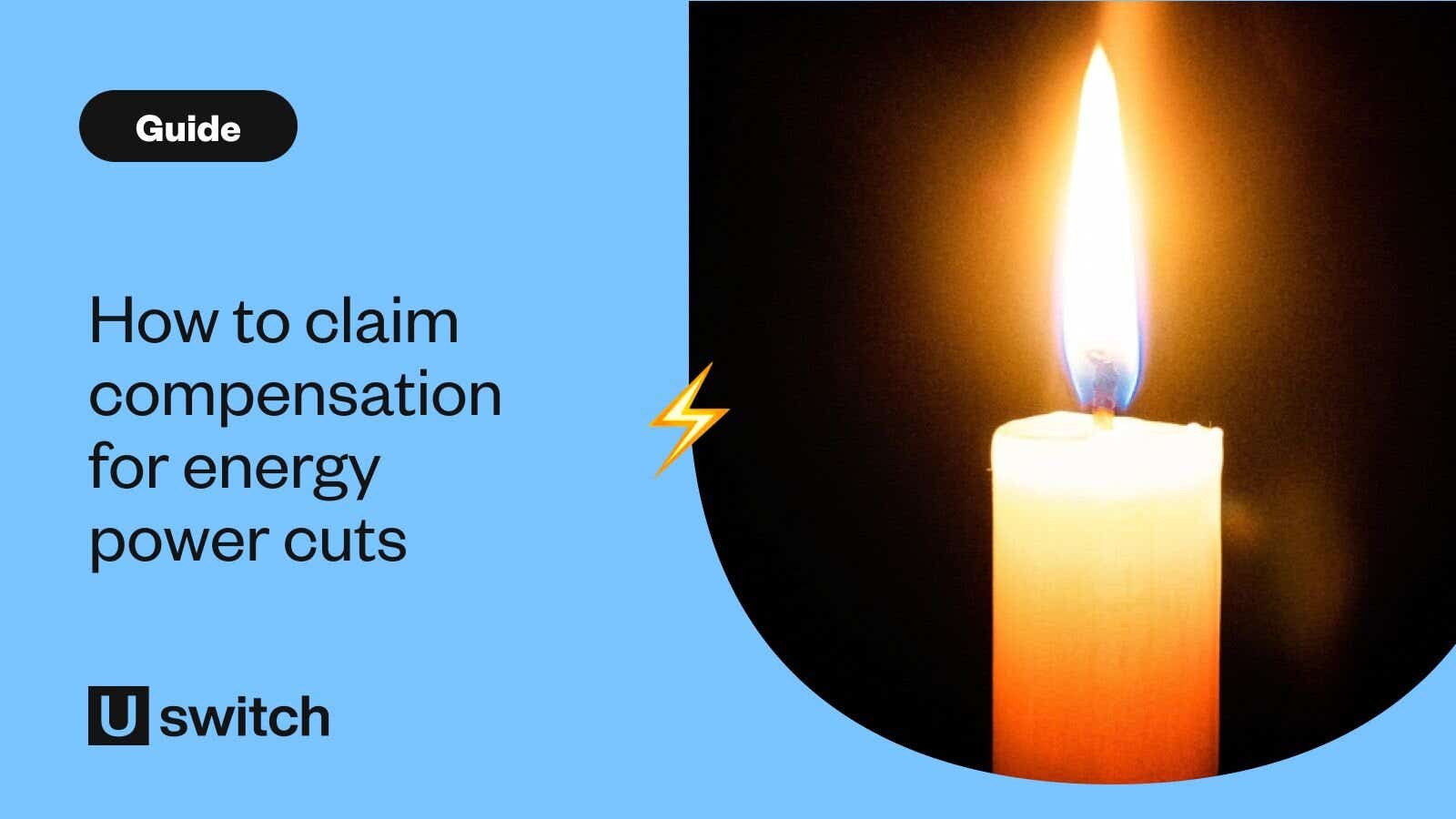 Power cut candles