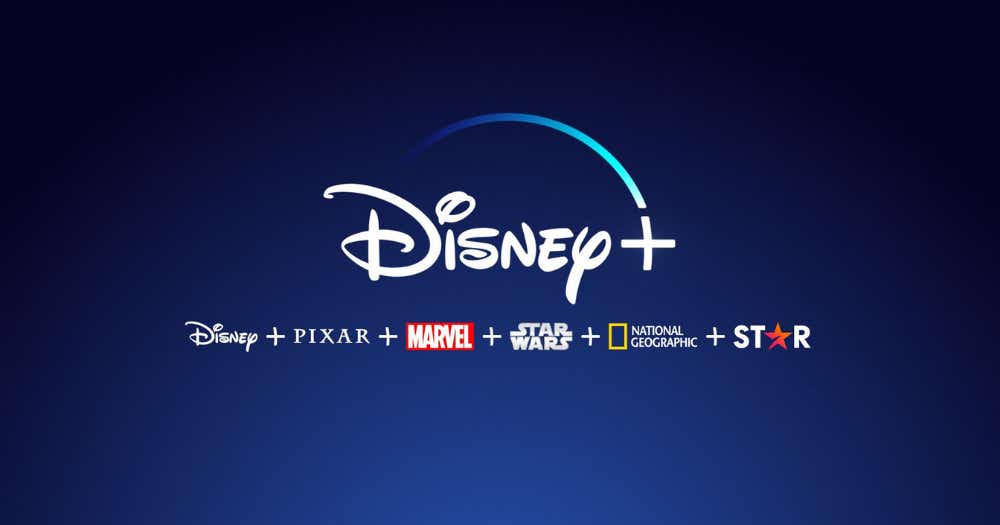 disney plus franchises logo including pixar marvel star wars national geographic and star