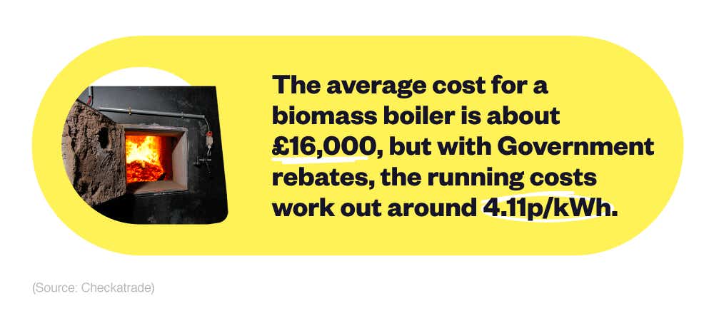 How much does a biomass boiler cost? 