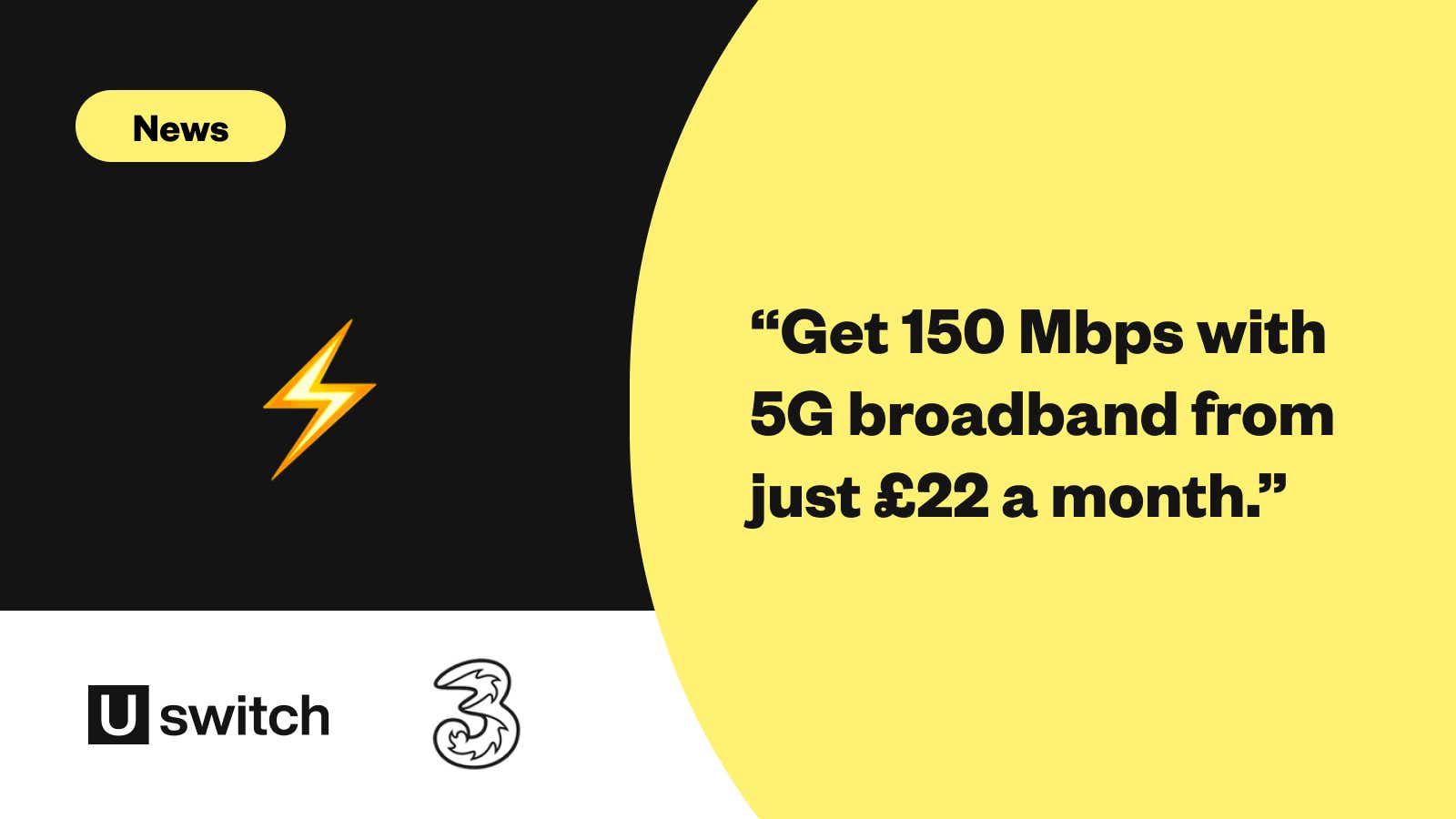 4 reasons you should choose 5G broadband - “Get 150 Mbps with 5G broadband from just £22 a month.