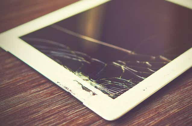 Home insurance accidental damage broken tablet