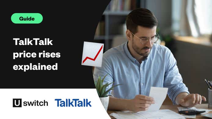 talktalk price increases - man checking bills