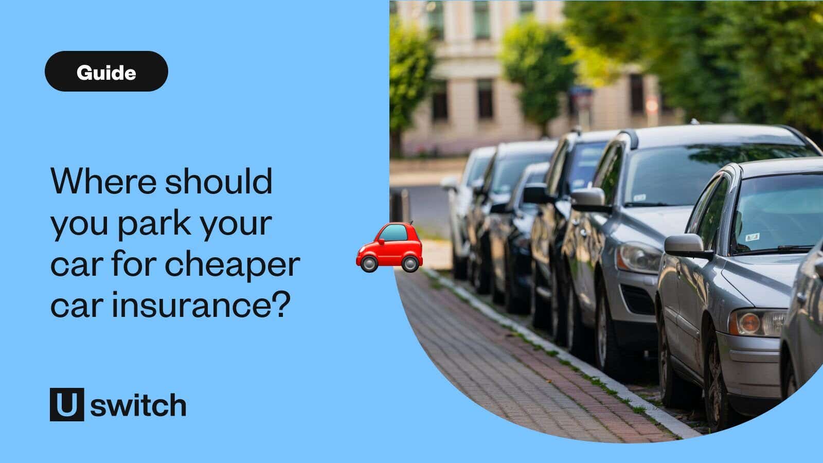 Cars parallel parked on a street