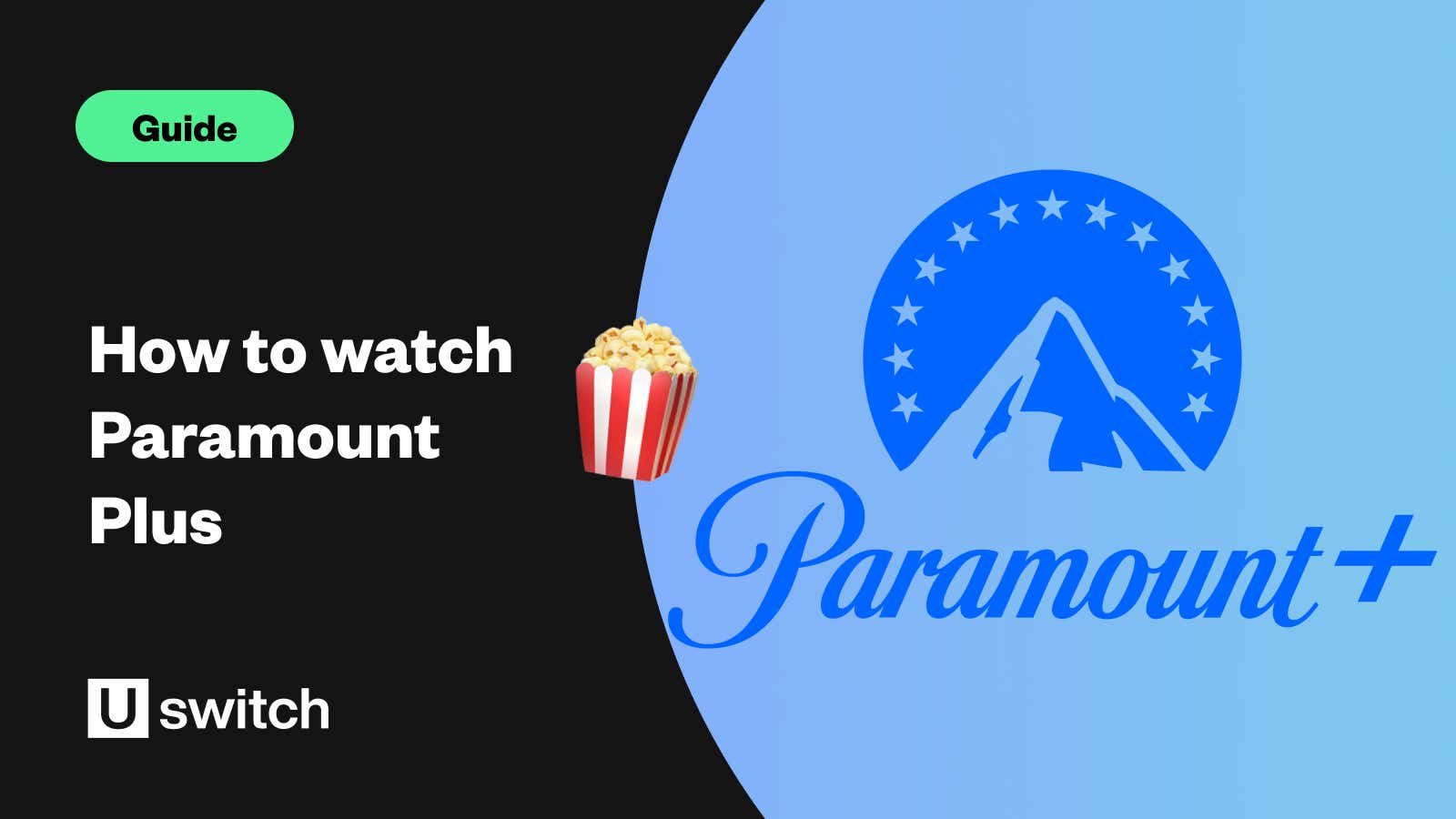 Paramount Plus logo Uswitch