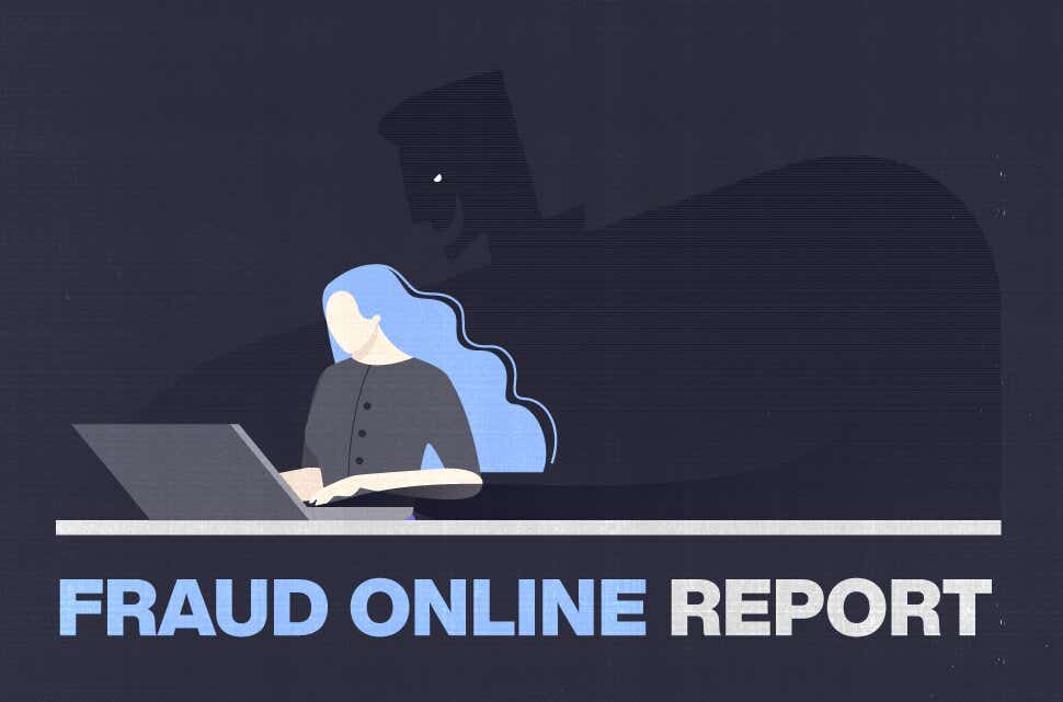 Fraud online report header