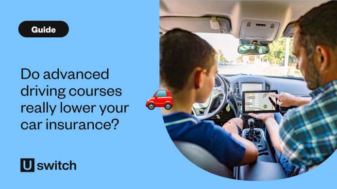 man showing driver route for driving lesson