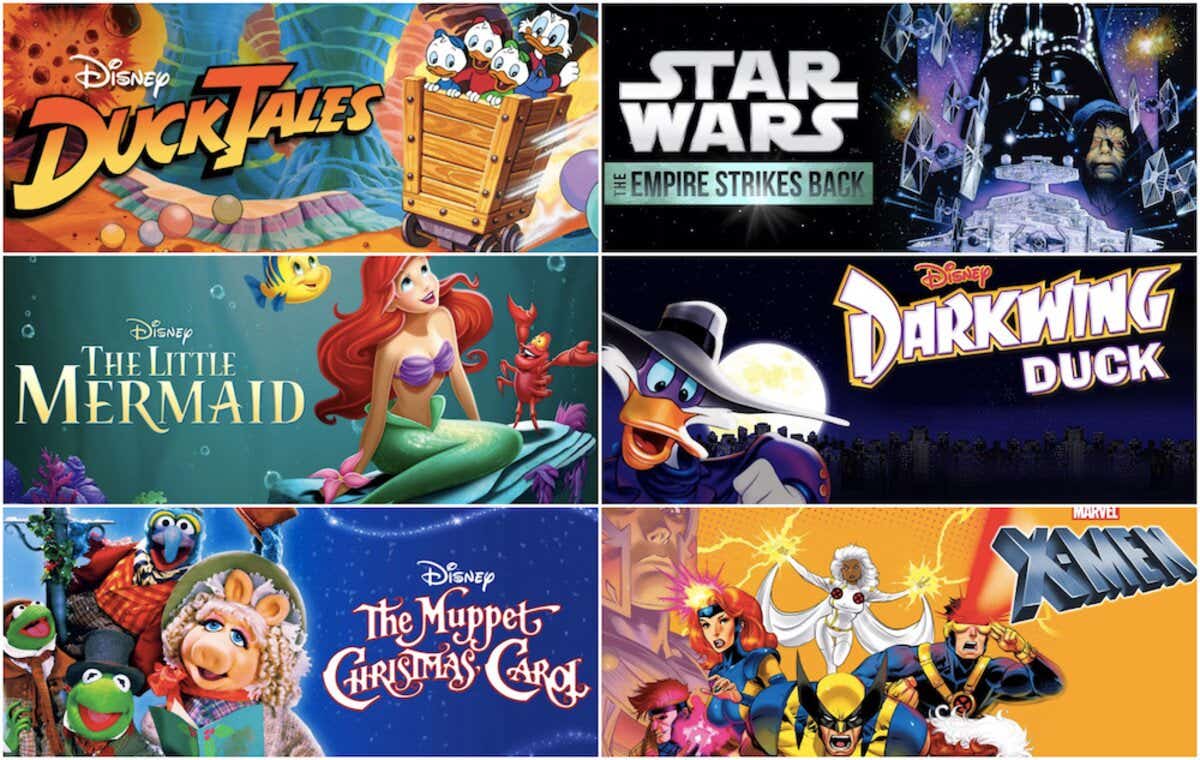 list of classic disney movies on disney plus