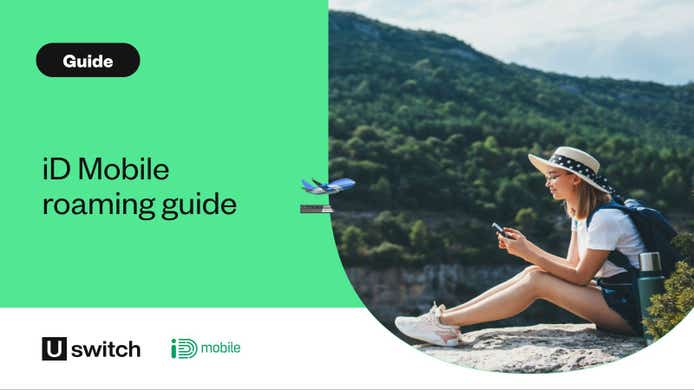 id mobile roaming guide - woman on the phone at airport