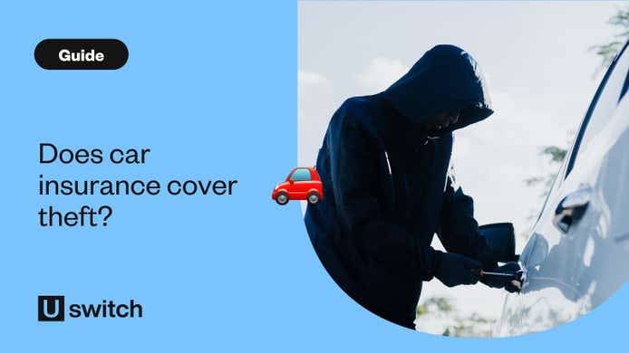 A man dressed in black trying to break into a car
