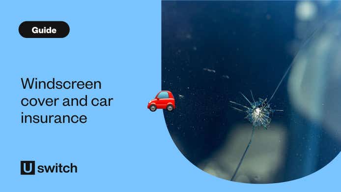 windscreen crack being repaired