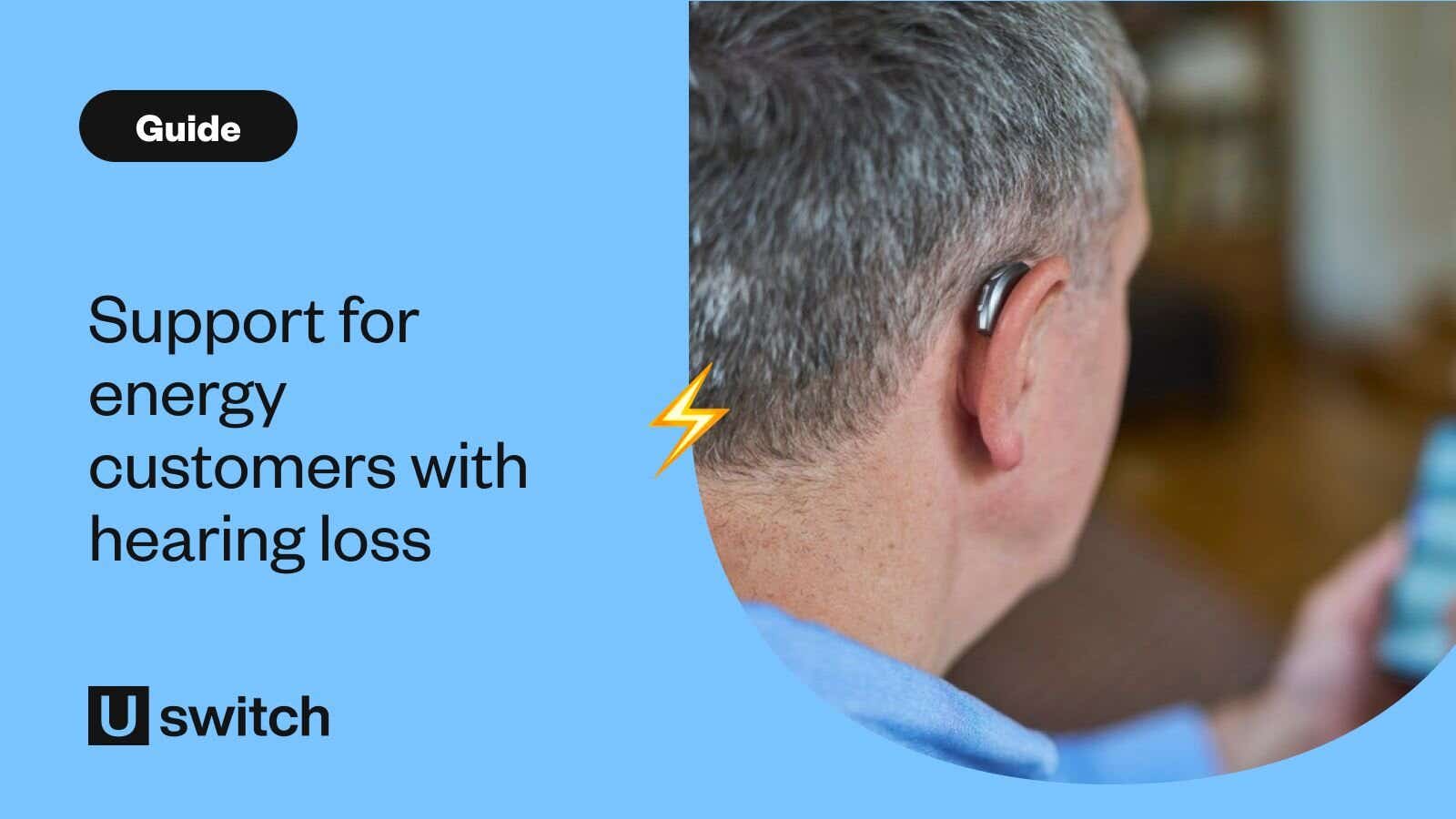 Support for energy customers with hearing loss
