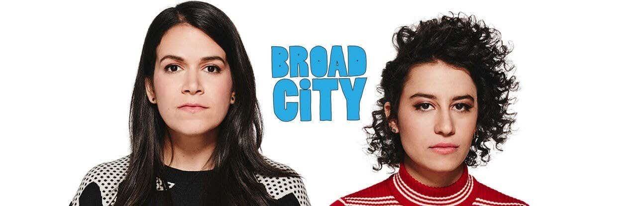 poster for broad city tv show