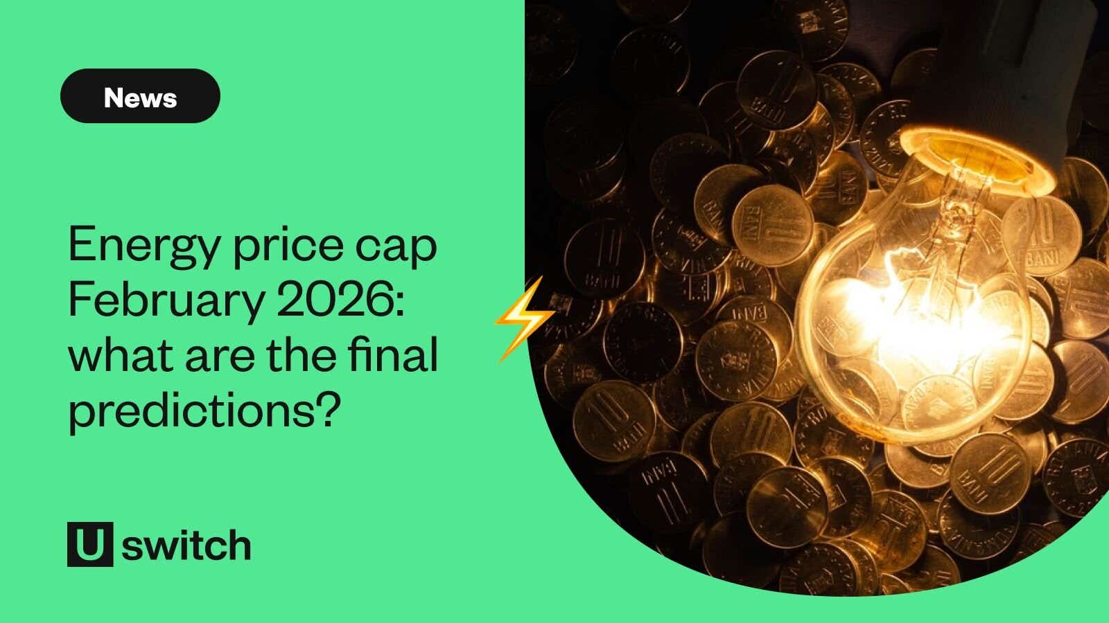 Bulb lying on top of coins