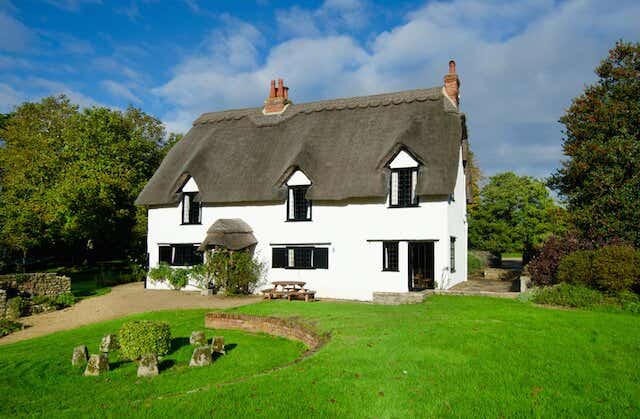 Listed building insurance thatched house