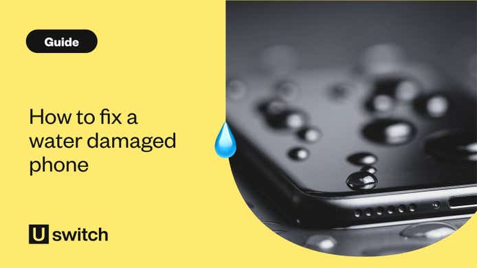 How to fix a water damaged phone guide - wet smartphone
