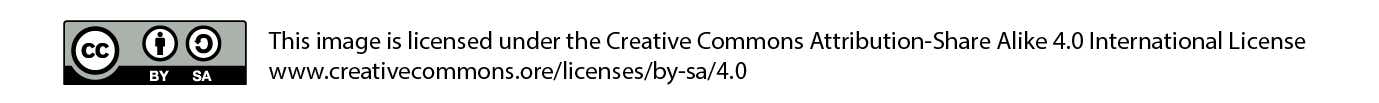 Creative Commons logo and information