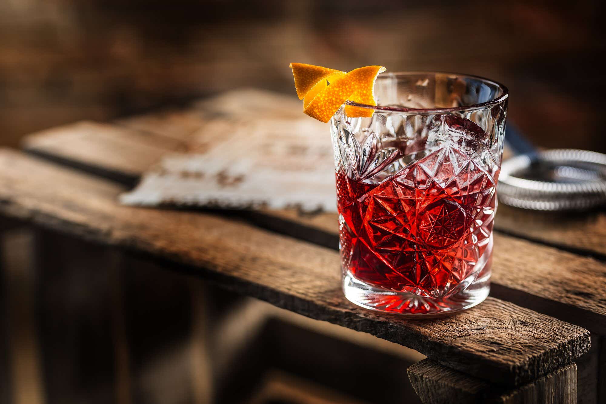 Negroni cocktail