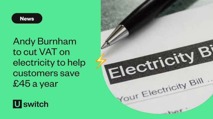 An electricity bill