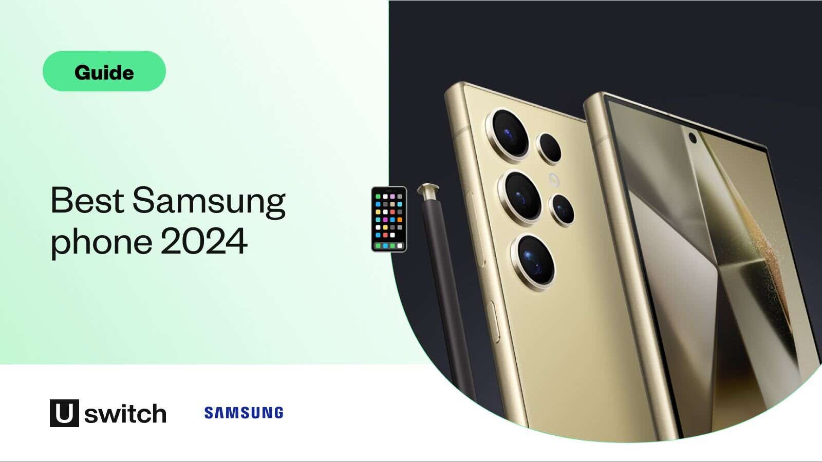 “Samsung’s premium line of handsets offers superb specs and features.” 