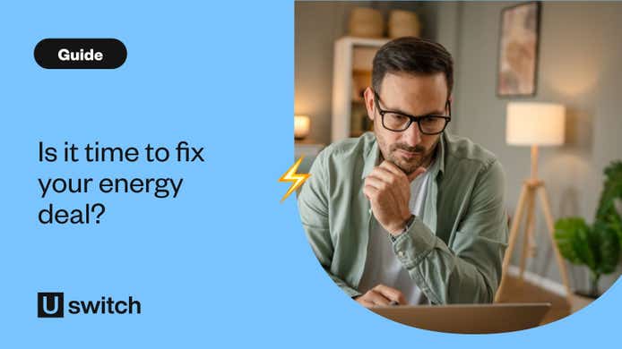 Person considering fixing their energy deal