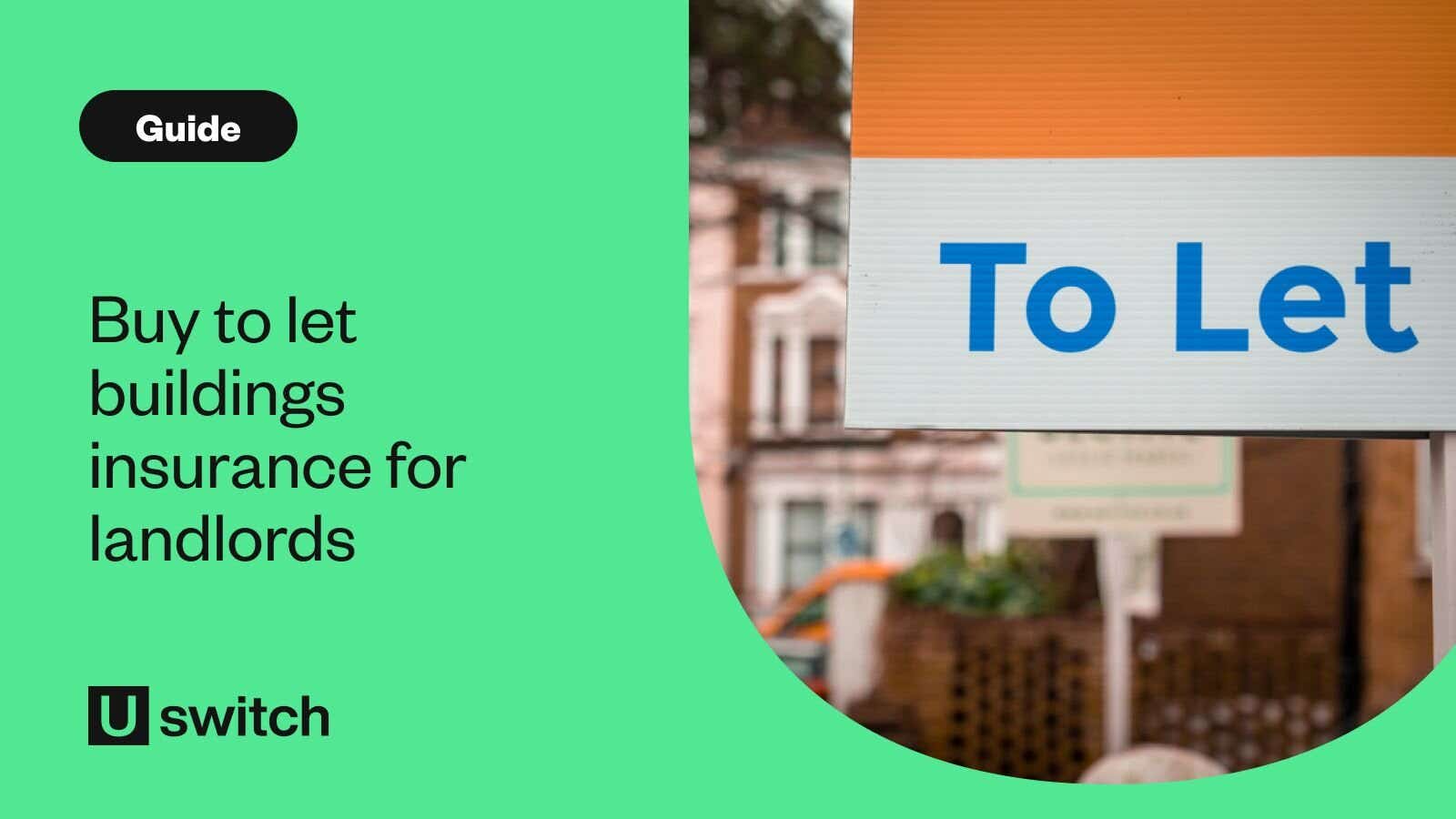 Clost up of a to let sign infront a row of houses