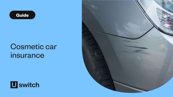 Scuff on a grey car