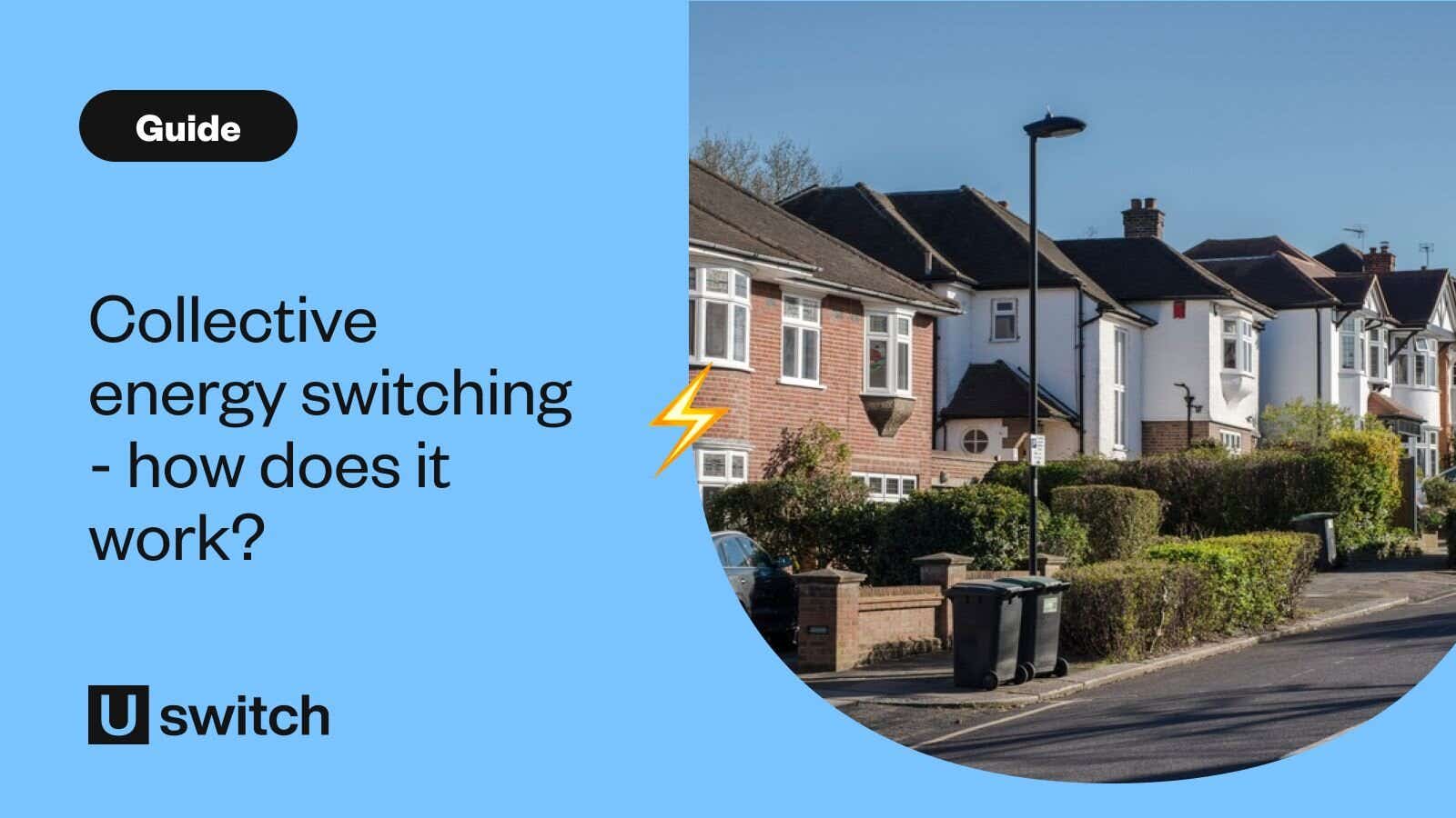 UK street engaged in collective energy switching