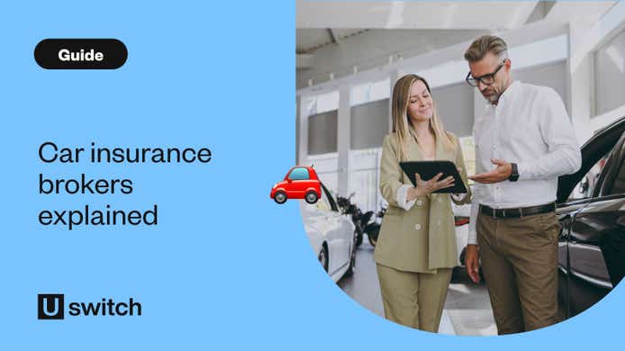 Man and woman stood in a car showroom