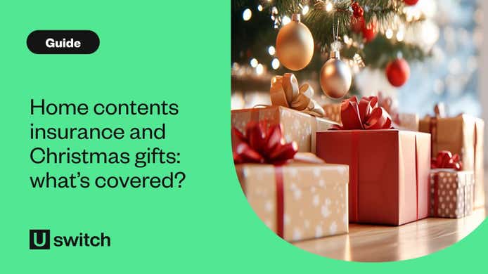 Christmas presents under tree