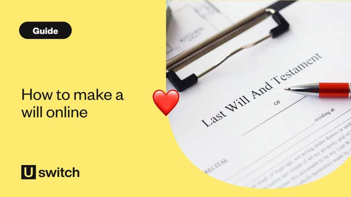 A pen resting on a document that says last will and testament