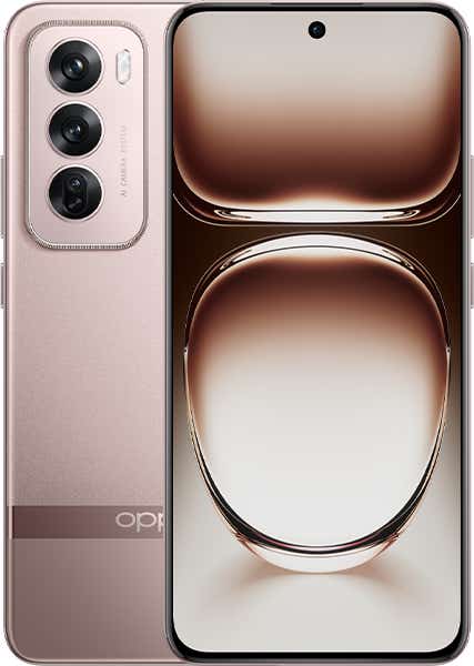 Oppo Reno 12 Pro front and back