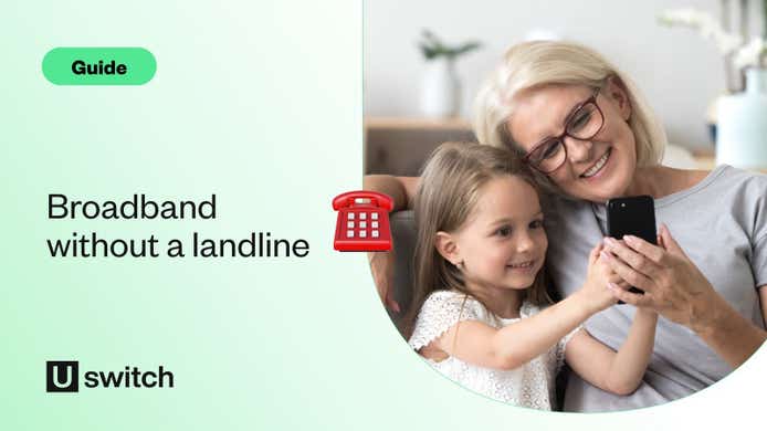 girl using an old rotary landline phone