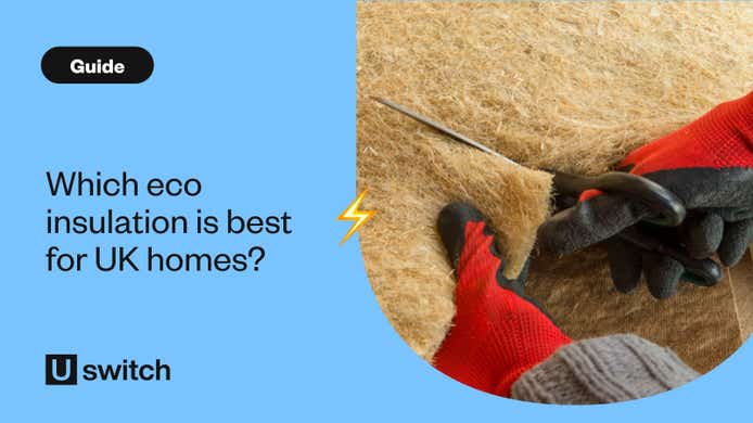 Hemp insulation being cut to size