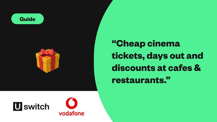 “Cheap cinema tickets, days out and  discounts at cafes & restaurants.”