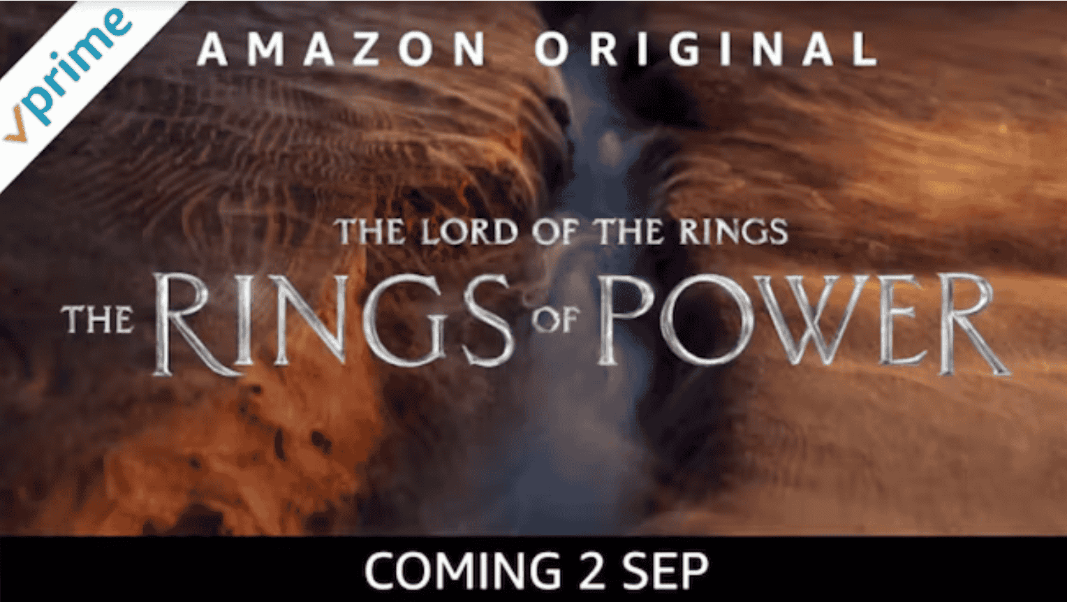 Lord of the rings poster Amazon Prime