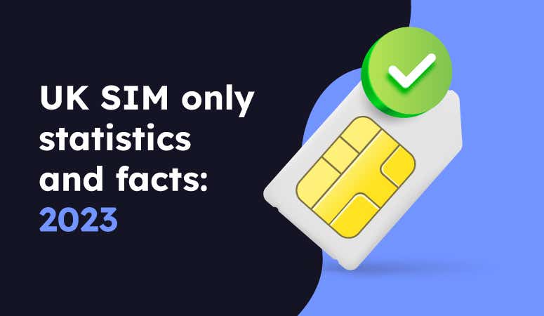 UK SIM only statistics and facts: 2023 - Header Image