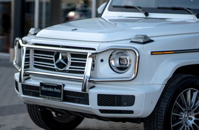 Todoterreno Mercedes Benz blanco