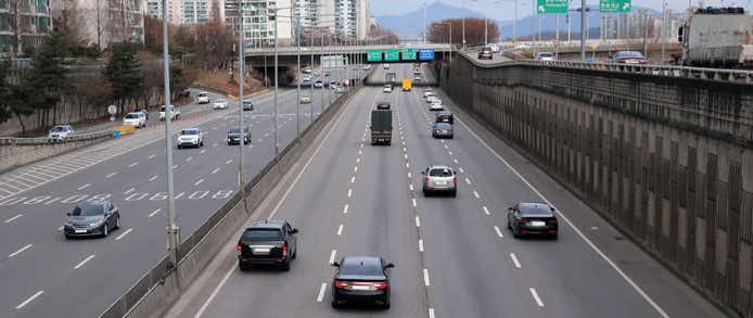 Motorway cars