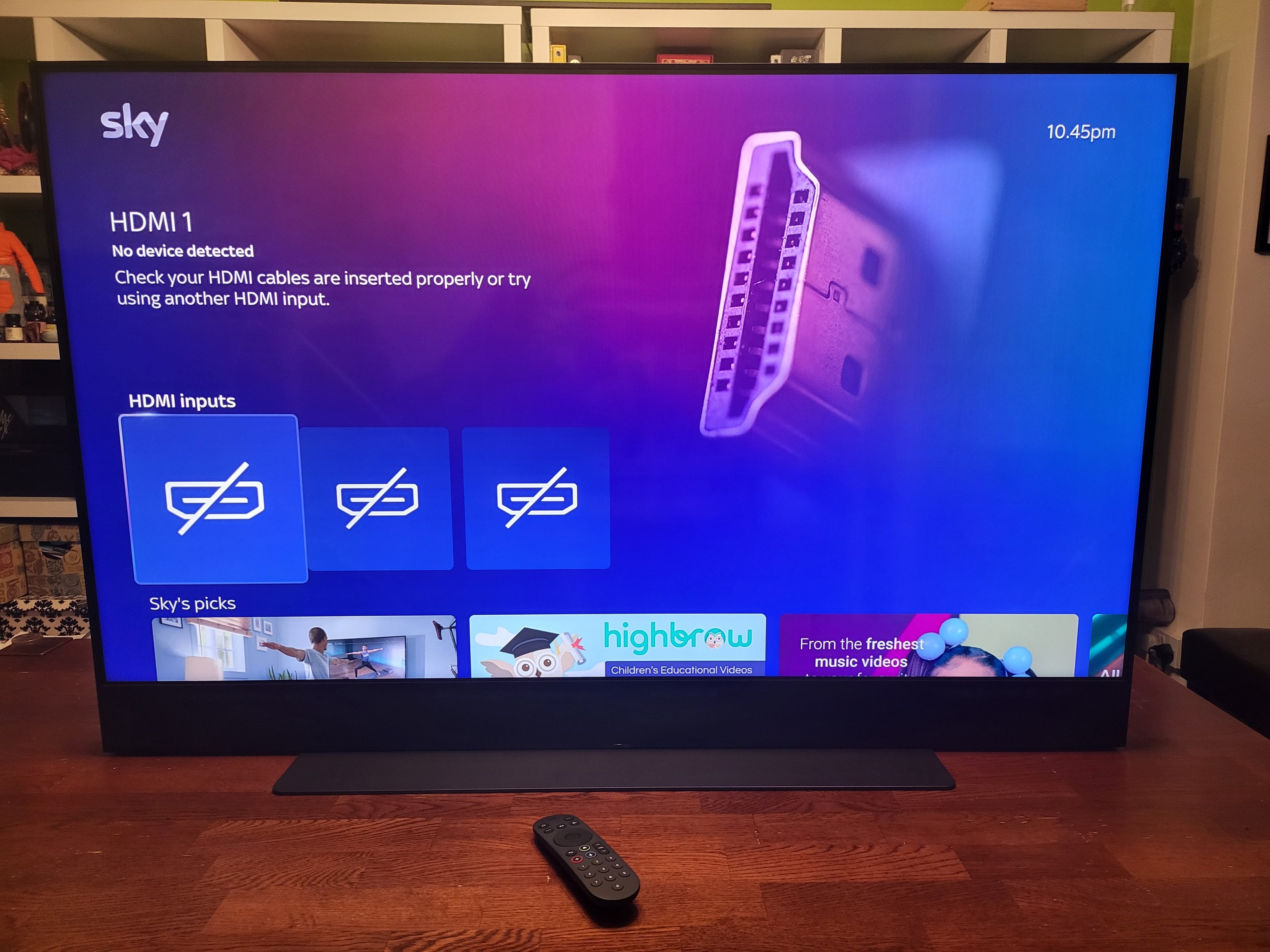 Hdmi sky online