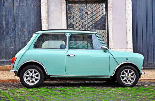 Mini coche verde